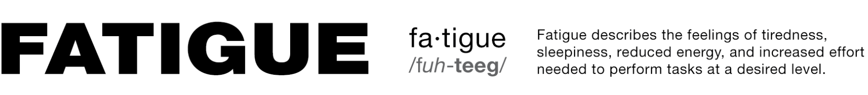 Fatigue