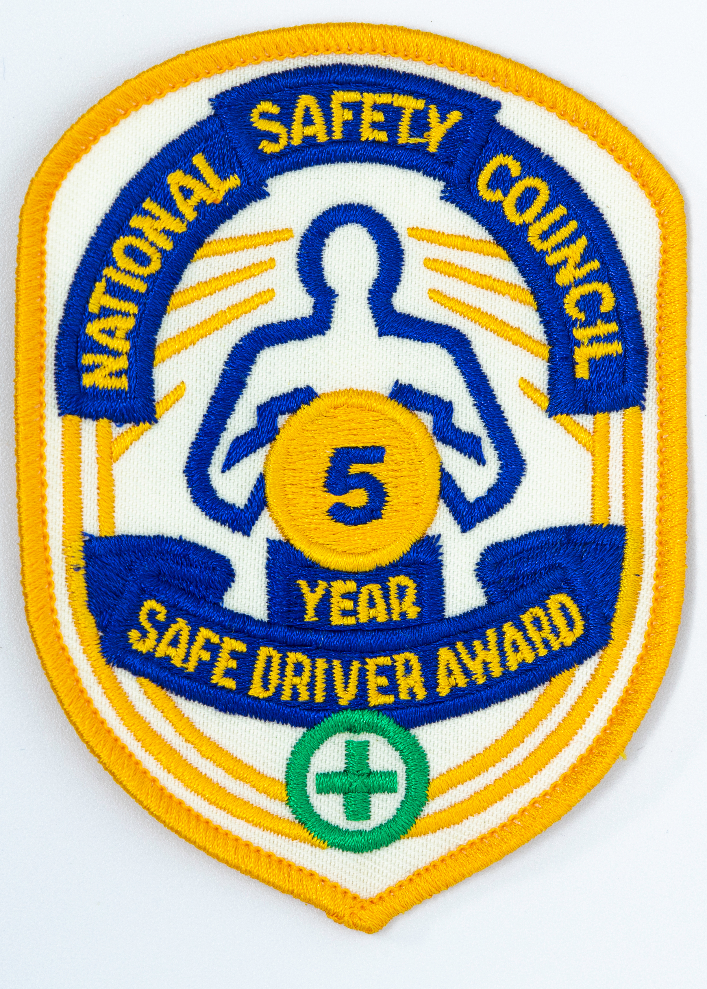 Safe Driver Award Arm Patch 5 Yr