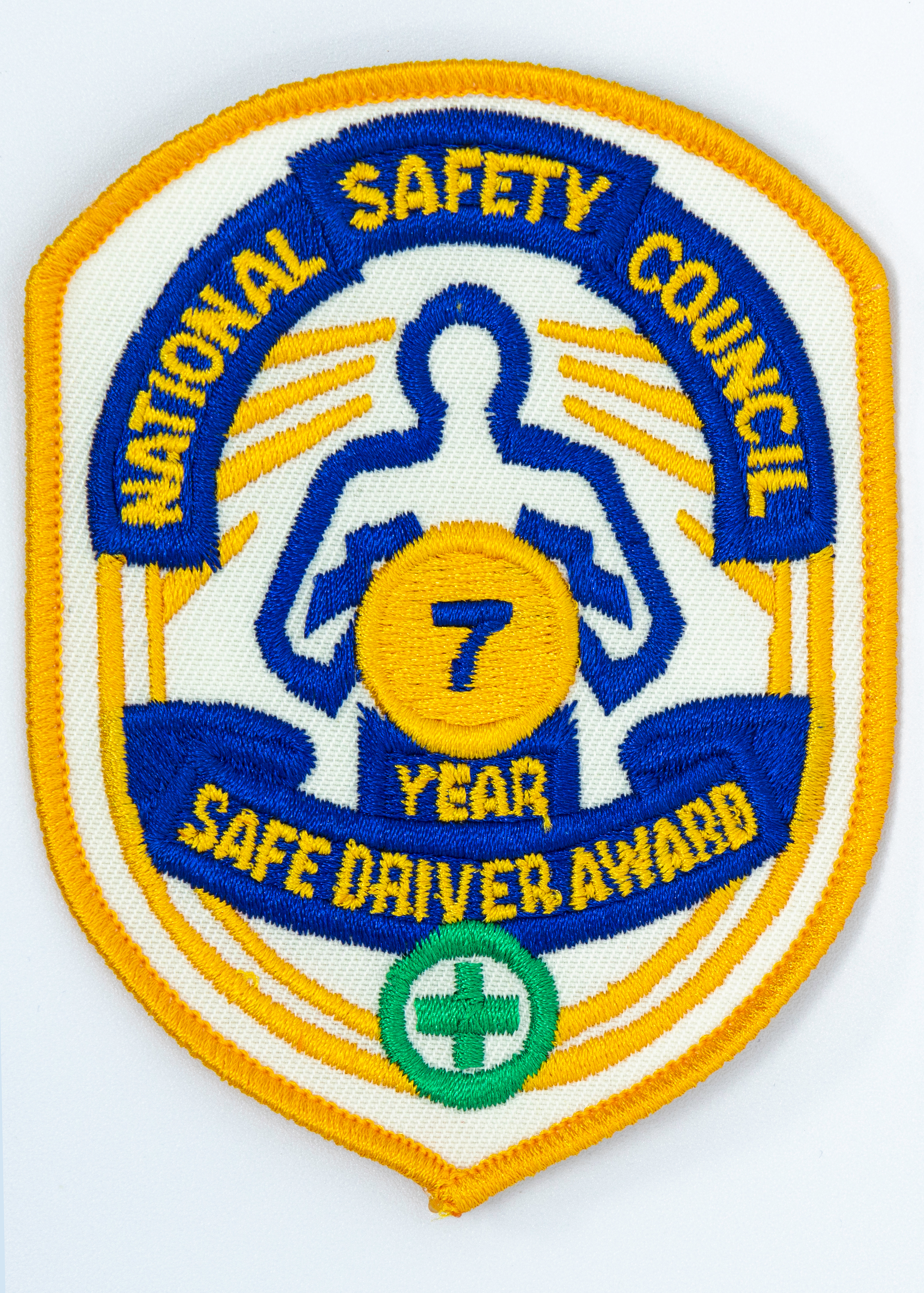 Safe Driver Award Arm Patch 7 Yr