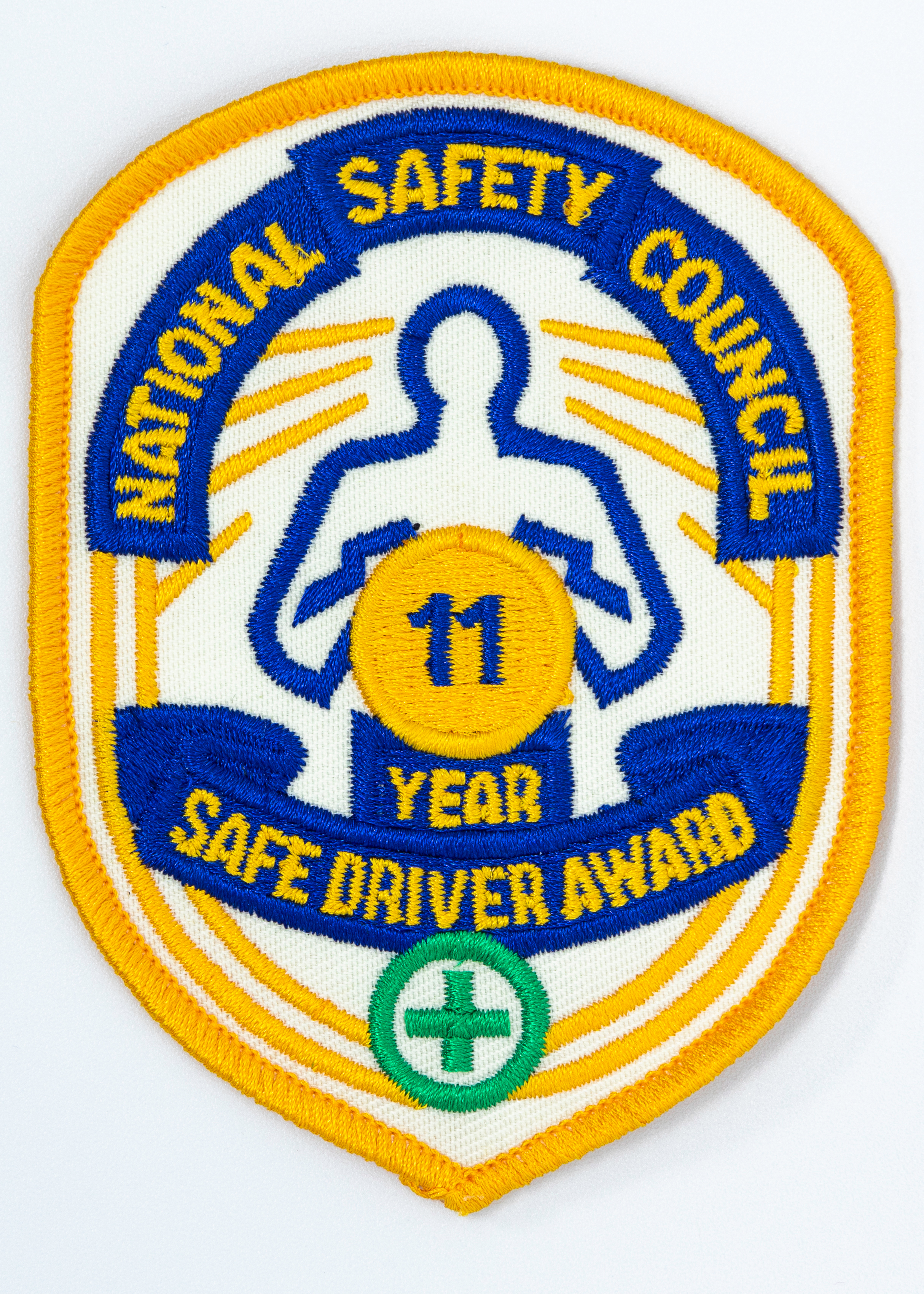 Safe Driver Award Arm Patch 11 Yr