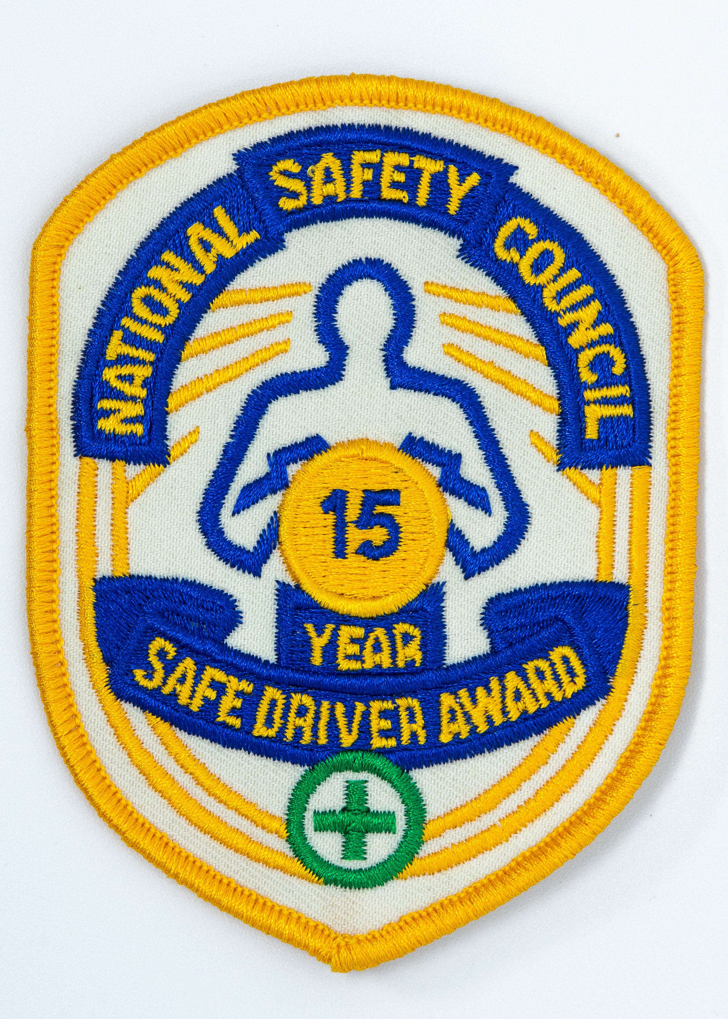 Safe Driver Award Arm Patch 15 Yr