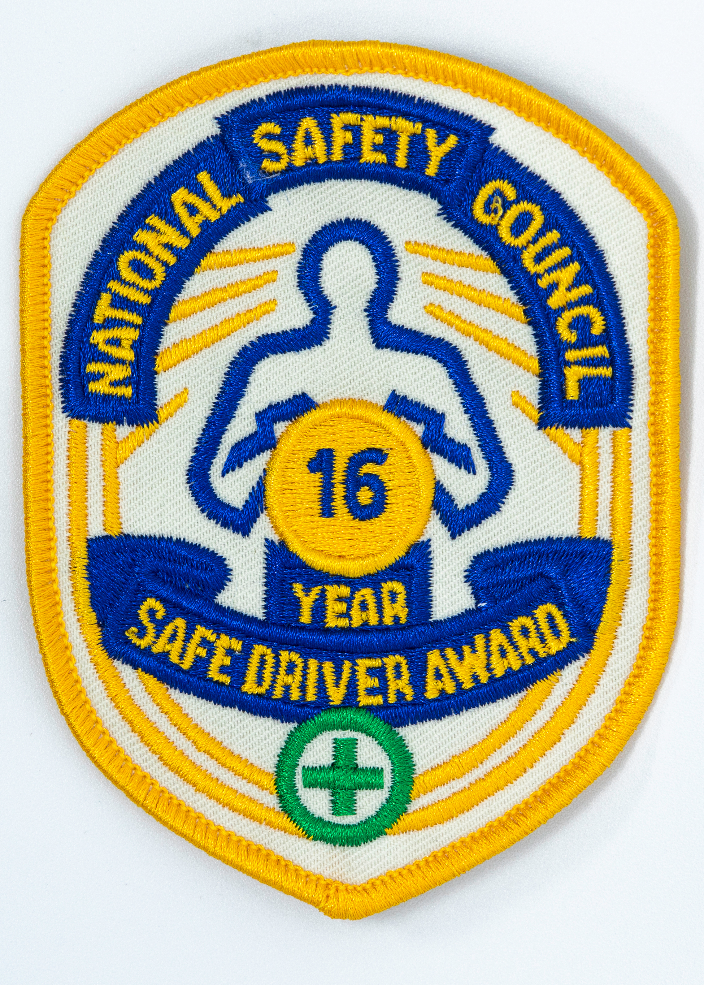 Safe Driver Award Arm Patch 16 Yr