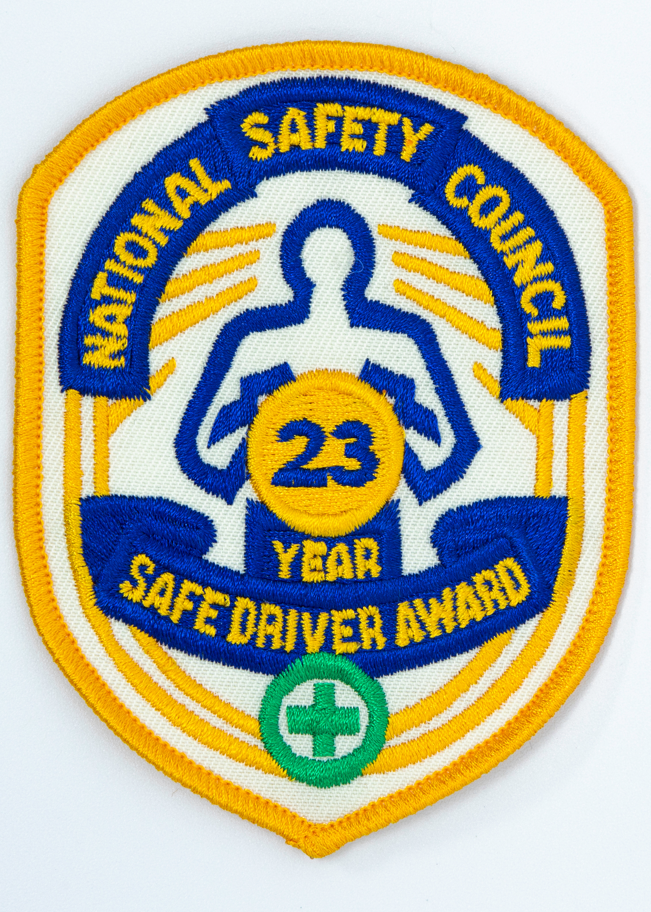 Safe Driver Award Arm Patch 23 Yr