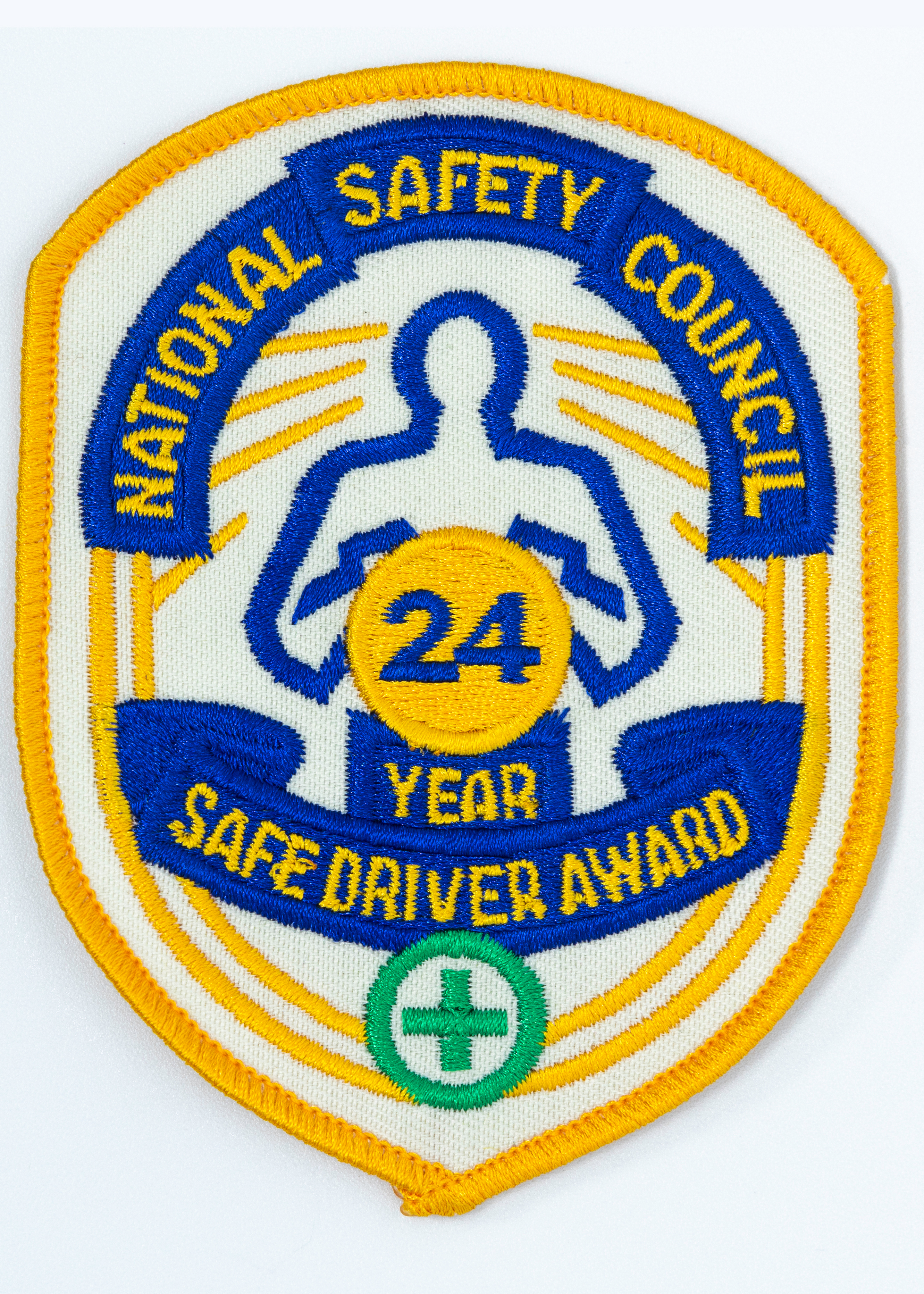 Safe Driver Award Arm Patch 24 Yr