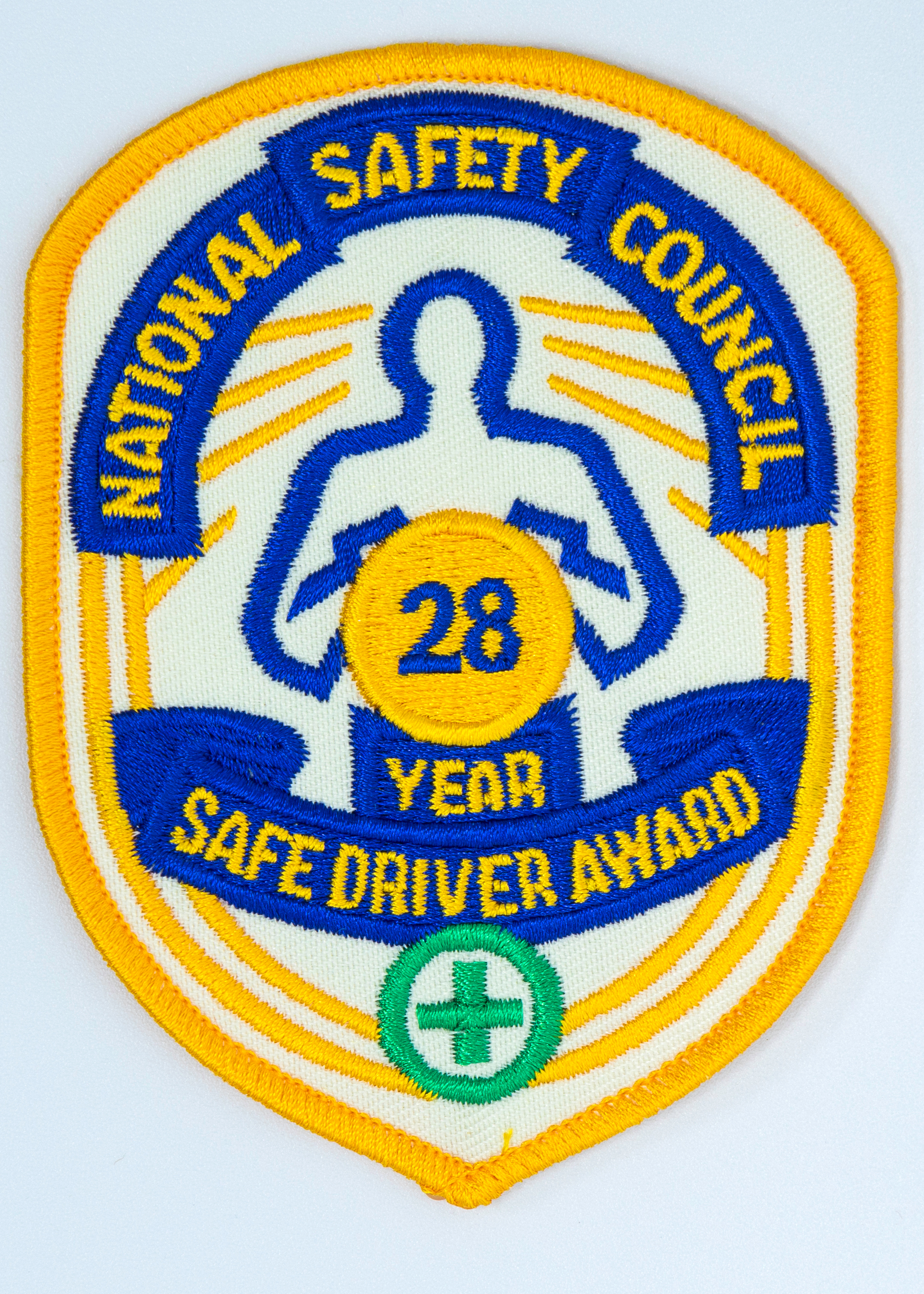 Safe Driver Award Arm Patch 28 Yr