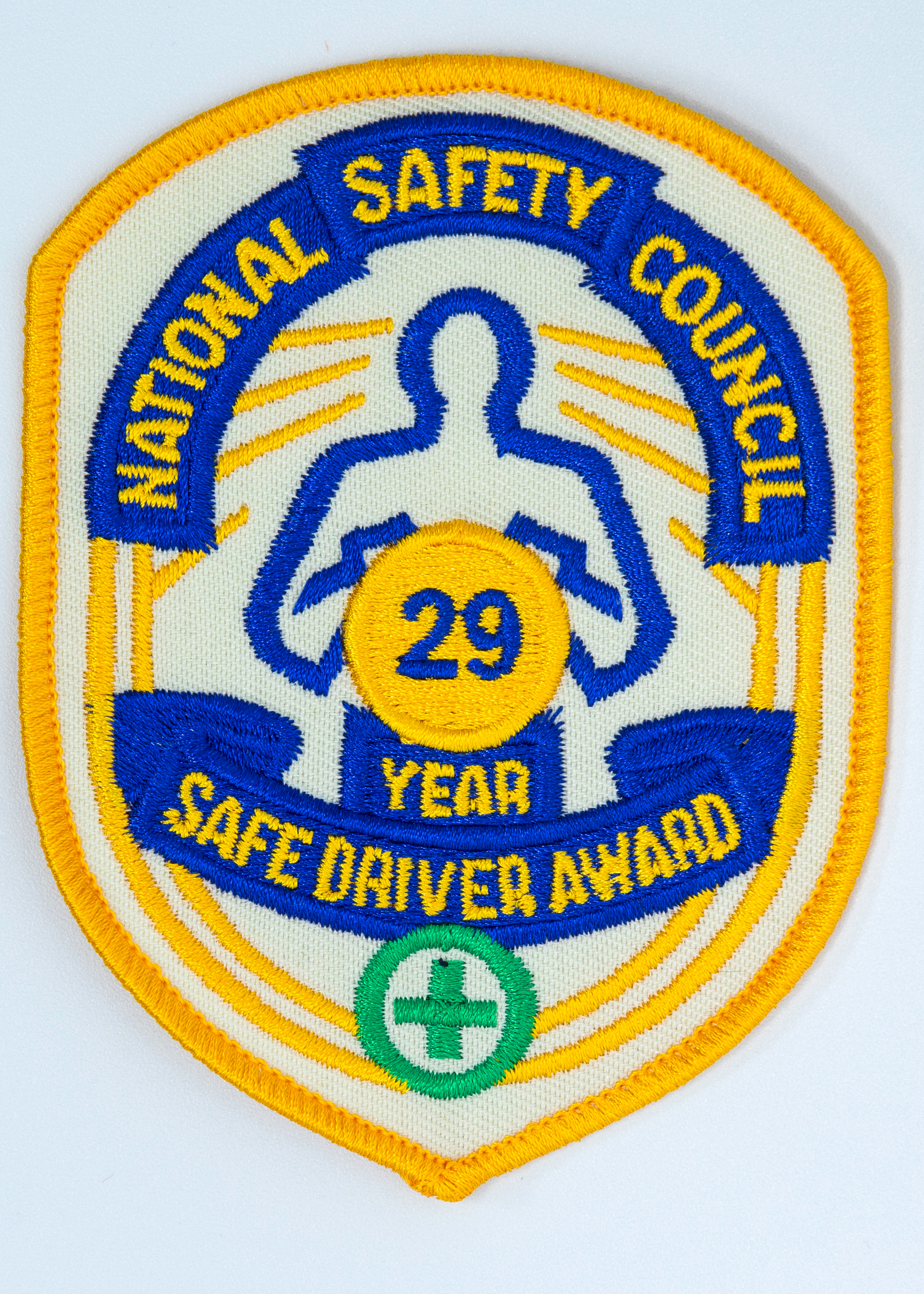 Safe Driver Award Arm Patch 29 Yr