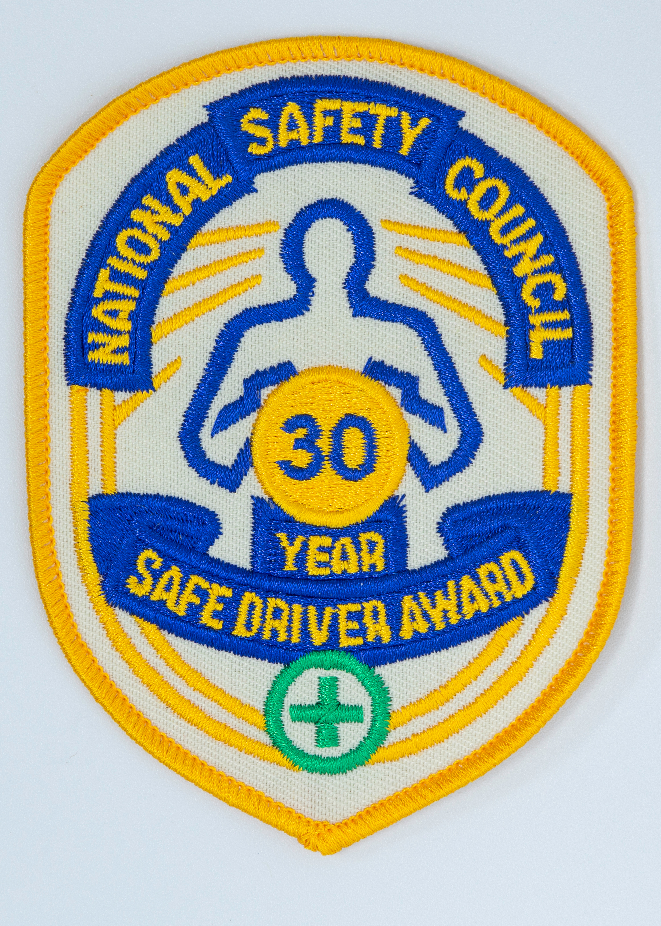 Safe Driver Award Arm Patch 30 Yr