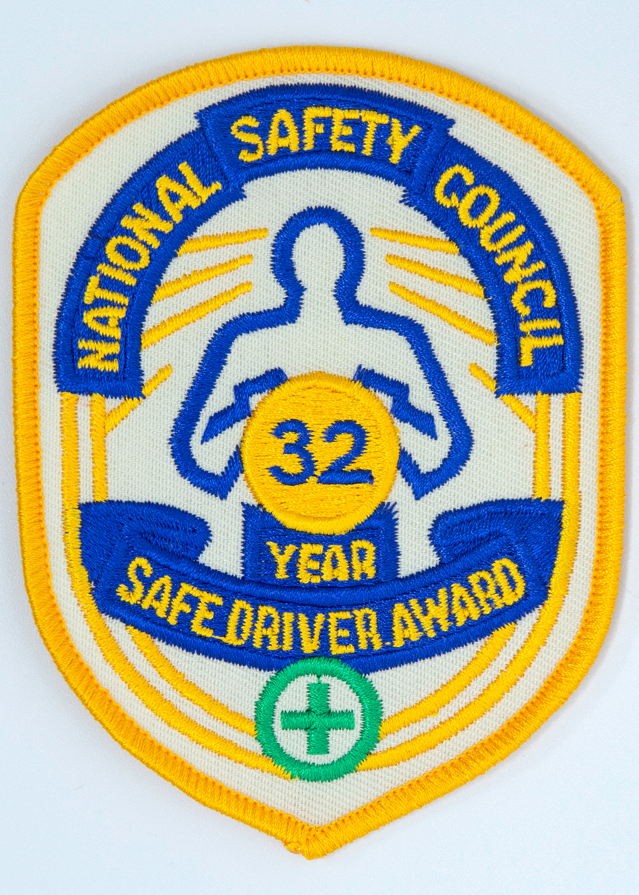 Safe Driver Award Arm Patch 32 Yr
