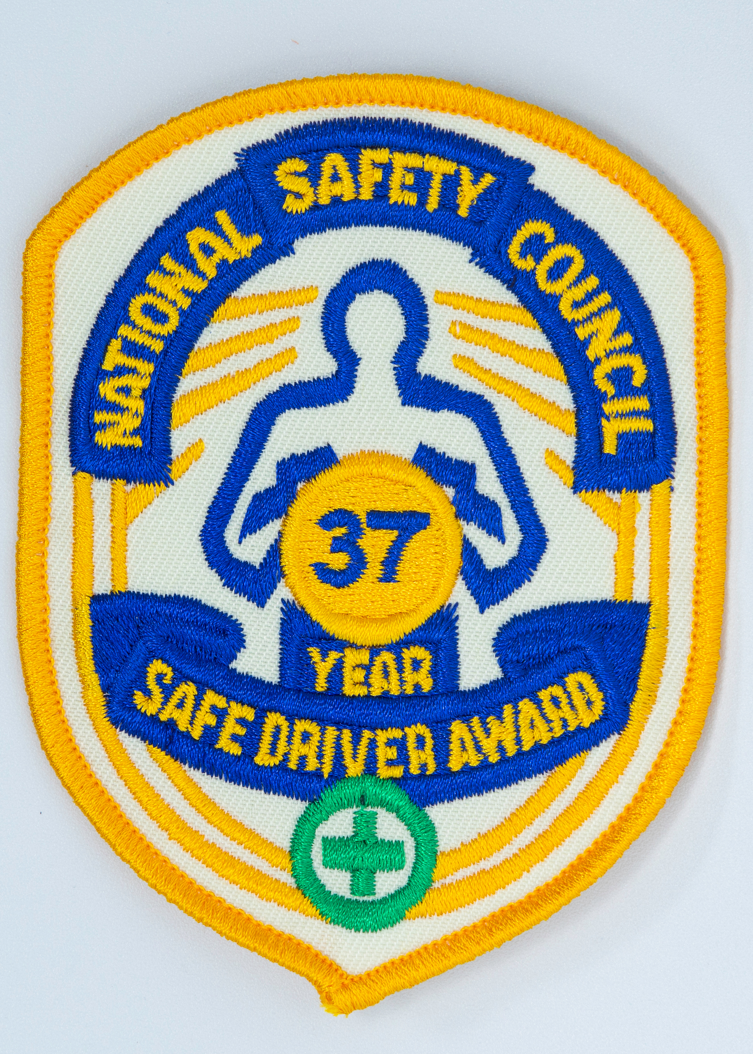 Safe Driver Award Arm Patch 37 Yr