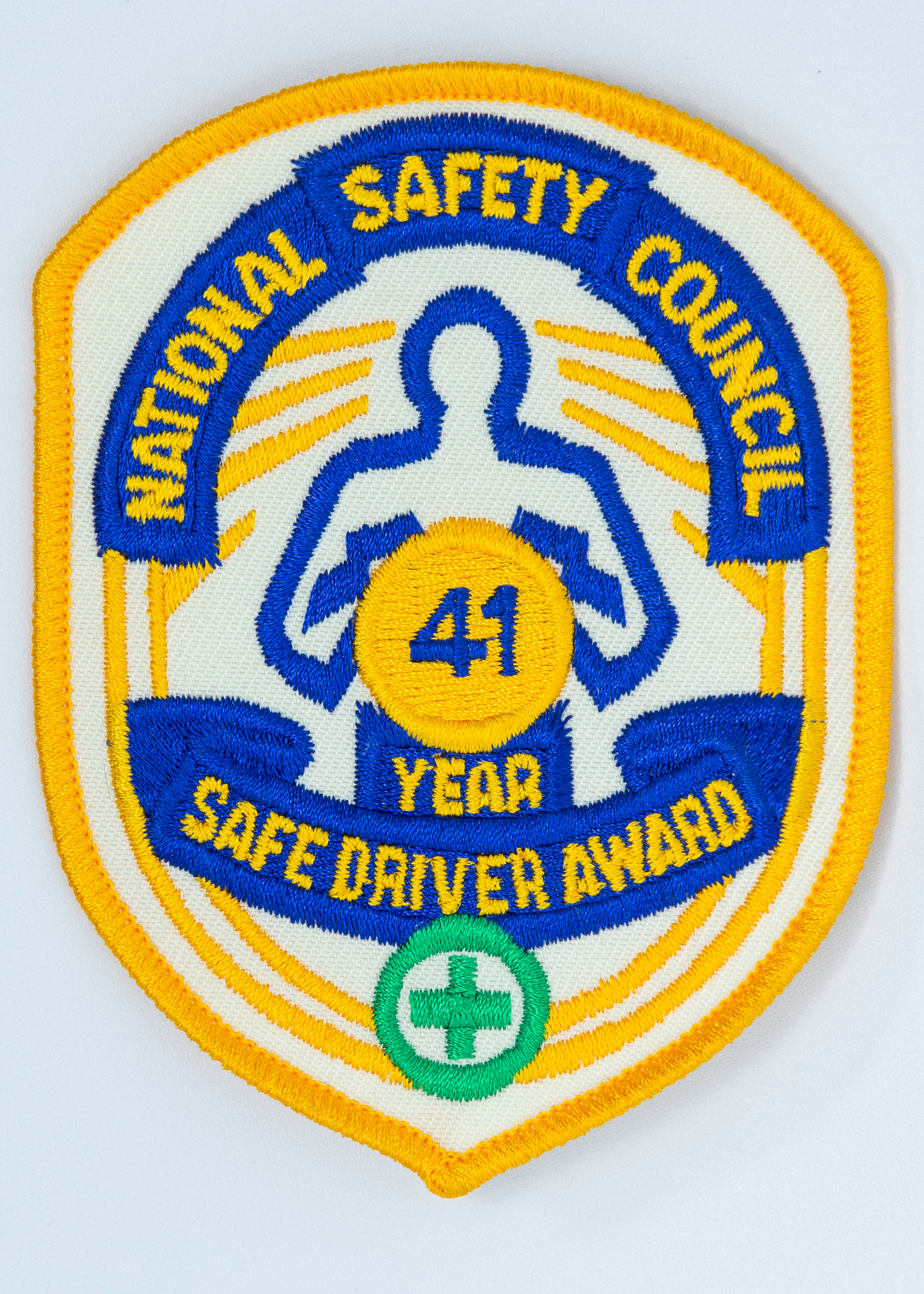 Safe Driver Award Arm Patch 41 Yr