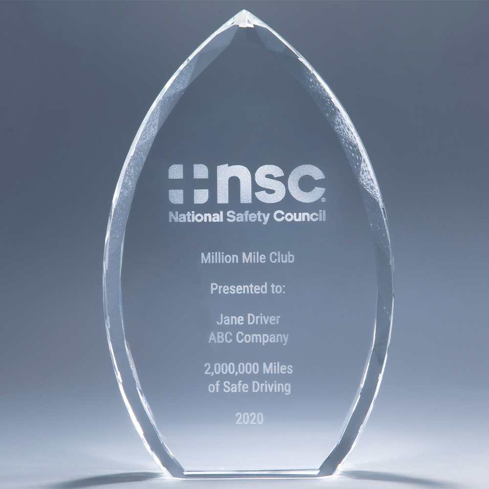 Million Mile Crystal Award
