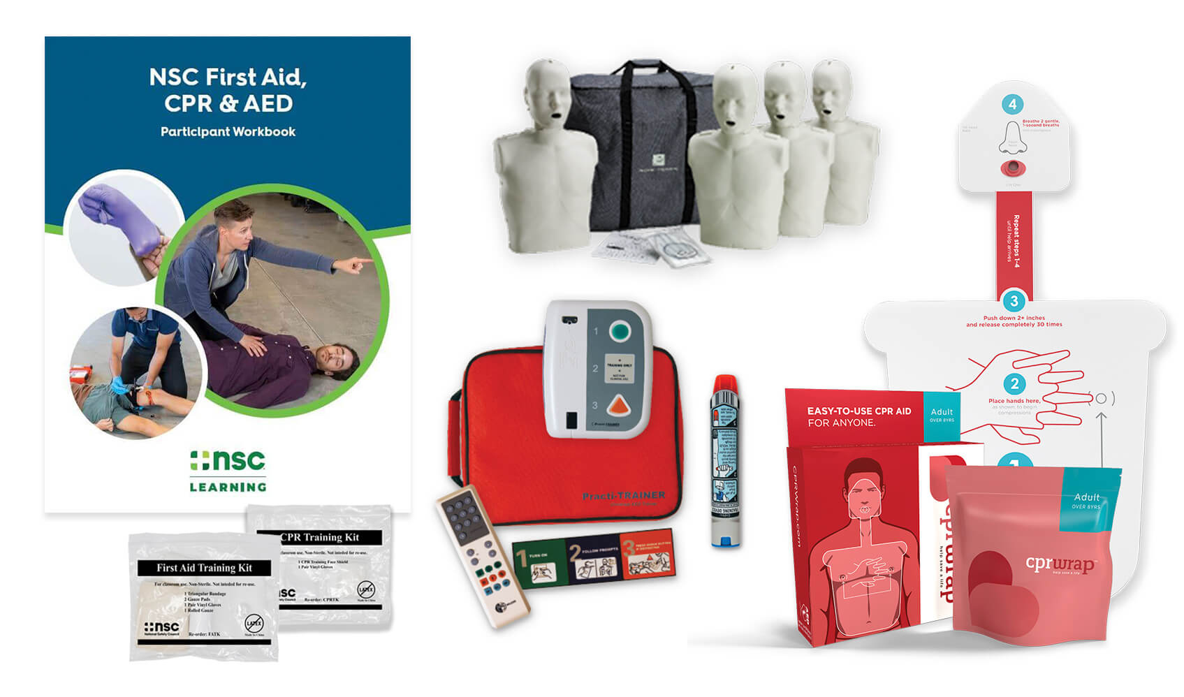 First Aid, CPR & AED Training Supplies & Adult and Infant Manikins from Prestan